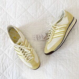 NEW Adidas SL 72 OG SHOES Women's Sneakers Ivory Yellow Powder Yellow 8 NWT